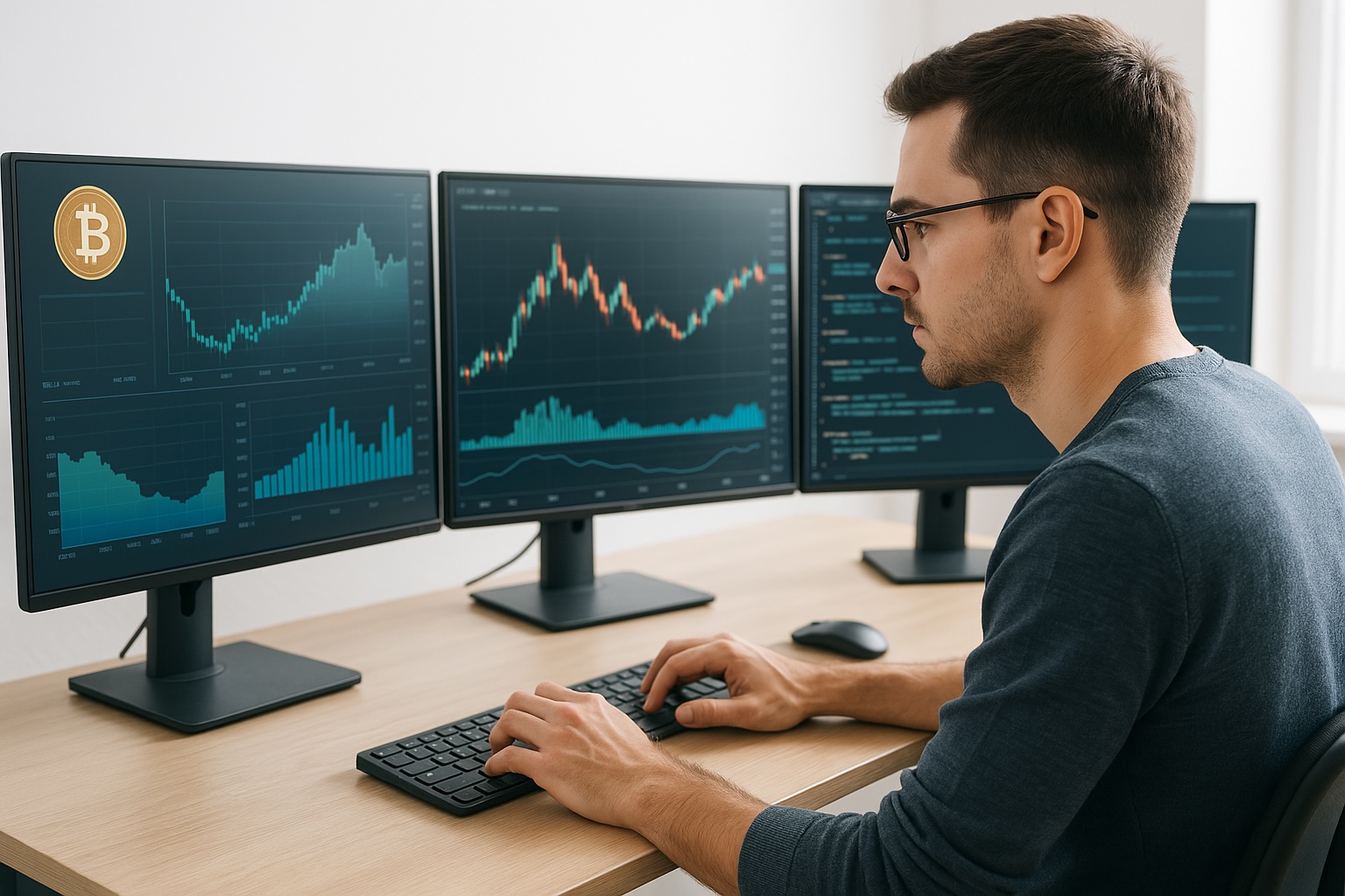 Fintech Trading Platform Interface